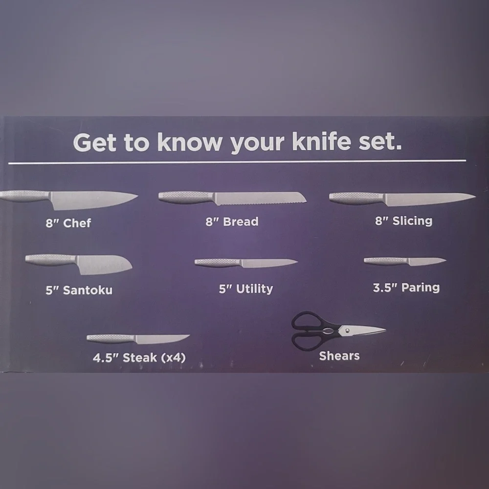 NEW!! Ninja NeverDull Stainless Steel knife system - Picture 3 of 4